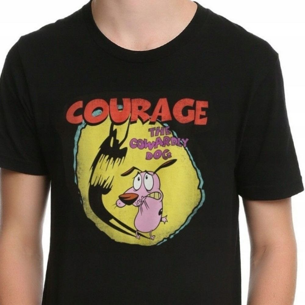 Cartoon Network COURAGE‎ THE COWARDLY DOG T-Shirt